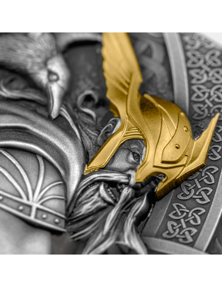 ODIN Lord of Valhalla 2 Oz Silver Coin 5$ Niue 2023 - Coins & More - Niue