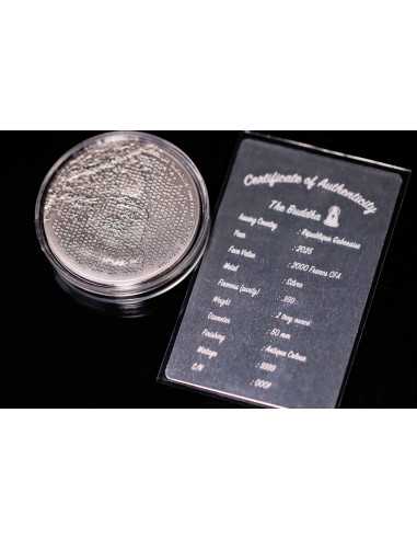 THE BUDDHA Creator of Buddhism 2 Oz Silver Coin 2000 CFA Francs Gabon 2025 - Coins & More - Gabon