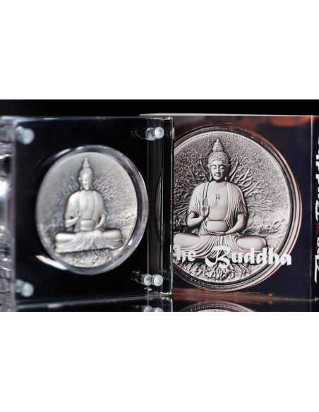 THE BUDDHA Creator of Buddhism 2 Oz Silver Coin 2000 CFA Francs Gabon 2025 - Coins & More - Gabon