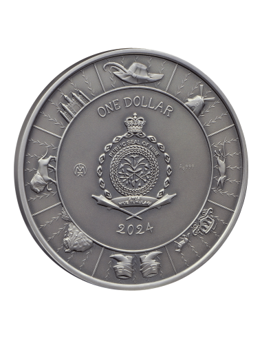 PUSS IN BOOTS Fairy Tales 1 Oz Silver Coin 1$ Niue 2024 - Coins & More - Niue