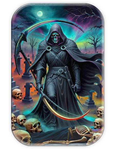 GRIM REAPER Premium Cast Bar 2 Oz Silver - Coins & More - Argento