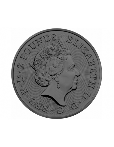 BURNING ROBIN HOOD - Burning Myths and Legends 1 Oz Silver Colorized Coin 2 Pounds 2021 - Coins & More - United Kingdom