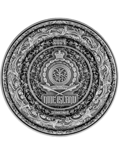 FORBIDDEN PHOENIX 1 Oz Silver Coin 2$ Niue 2024 - Coins & More - Niue