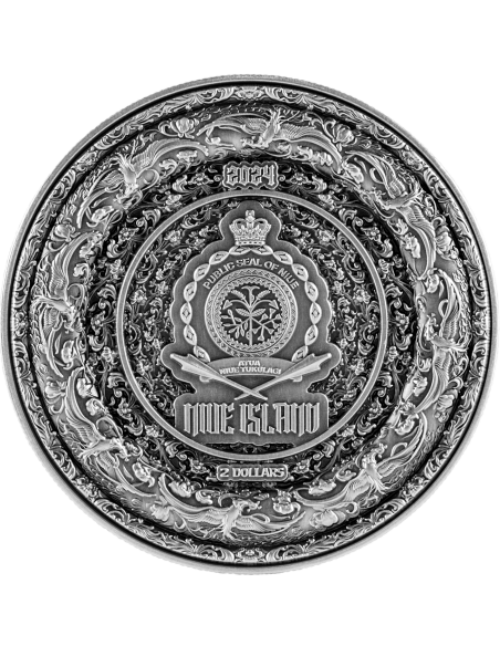 FORBIDDEN PHOENIX 1 Oz Silver Coin 2$ Niue 2024 - Coins & More - Niue