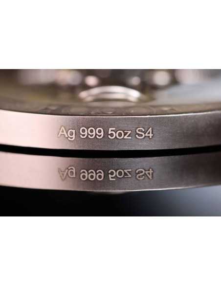 TAURUS Twelve Zodiac Signs 5 Oz UV and Glow in Dark Silver Coin 12$ Dollars Niue 2024 - Coins & More - Chad