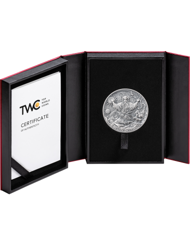 THE SEVEN DAYS OF CREATION Bible Stories 2 Oz Silver Coin 2000 Francs Cameroon 2024 - Coins & More - Camerun