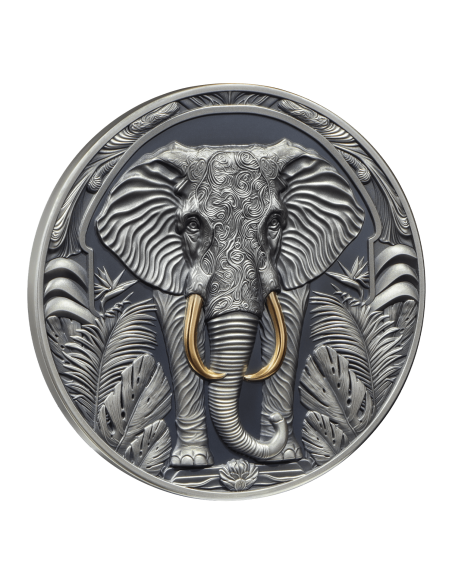 ELEPHANT Save the Powers 2 Oz Silver Coin 5$ Niue 2024 - Coins & More - Niue