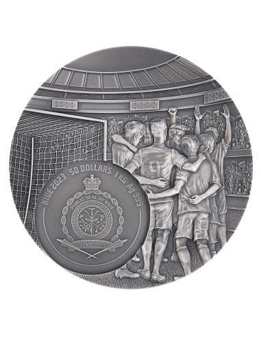 WINNER ROBERT LEWANDOWSKI The Way to the Dreams 1 Kg Silver Coin 50$ Niue 2023 - Coins & More - Niue