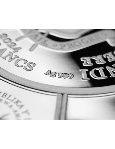 SEVEN WONDERS OF THE ANCIENT WORLD 5 Oz Puzzle Silver Coin Burundi 2024 - Coins & More - Burundi