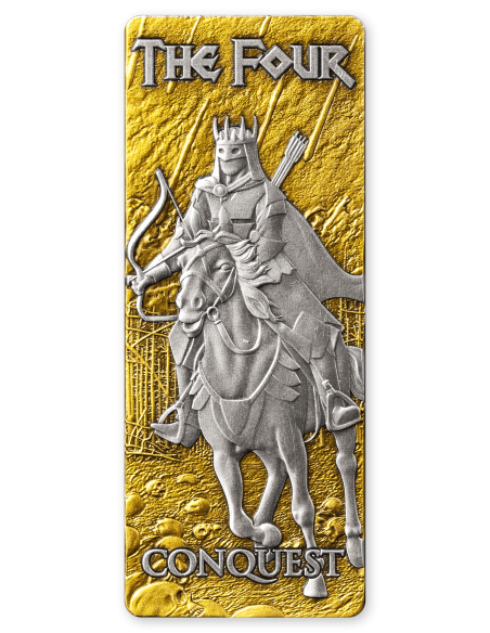 FOUR HORSEMEN OF THE APOCALYPSE Set 4x1 Oz Silver Coins 5$ Barbados 2024 - Coins & More - Barbade
