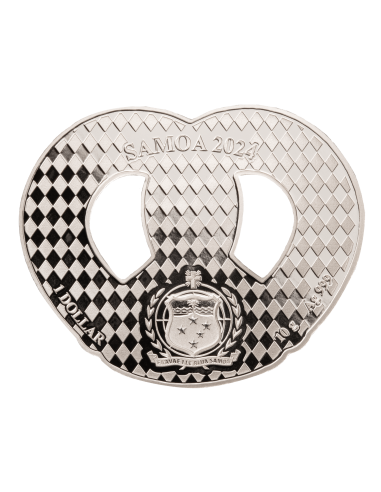 PRETZEL Silver Coin 1$ Samoa 2024 - Coins & More - Samoa