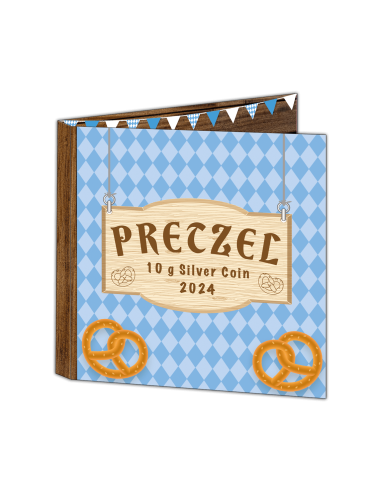 PRETZEL Silver Coin 1$ Samoa 2024 - Coins & More - Samoa