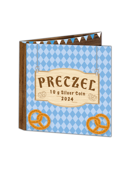 PRETZEL Silver Coin 1$ Samoa 2024 - Coins & More - Samoa