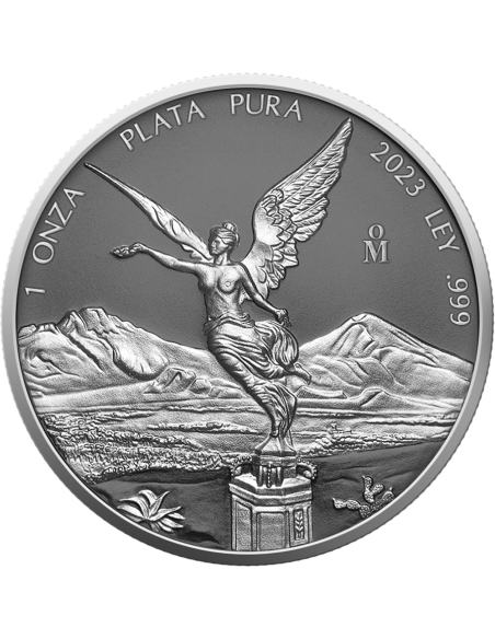 LIBERTAD - SILVER RING EDITION 2023 1 Oz Silver Coin Mexico 2023 - Coins & More - Mexico