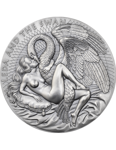 LEDA AND THE SWAN Celestial Beauty 1 Kg Kilo Silver Coin 10000 Francs Cameroon 2024 - Coins & More - Camerun