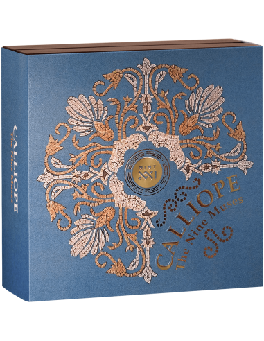 CALLIOPE The Nine Muses 2 Oz Silver Coin 2000 Francs Cameroon 2024 - Coins & More - Cameroun