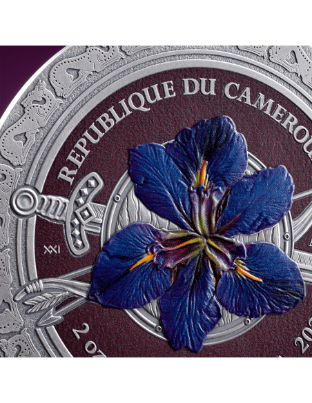 SAMARTIAN Femina Bellator 2 Oz Silver Coin 2000 Francs CFA Cameroon 2024 - Coins & More - Camerun