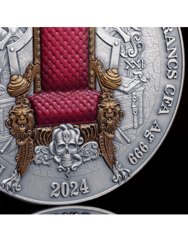 OTTOMAN EMPIRE Legacy of the Greatest Empires 2 Oz Silver Coin 2000 Francs CFA Cameroon 2024 - Coins & More - Camerun
