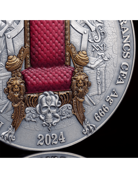 OTTOMAN EMPIRE Legacy of the Greatest Empires 2 Oz Silver Coin 2000 Francs CFA Cameroon 2024 - Coins & More - Camerun