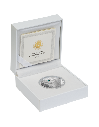 YEAR OF THE SNAKE Lunar Year 1/2 Oz Silver Proof Coin 2 Cedis Ghana 2025 - Coins & More - Africa