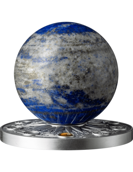 EARTH Solar System 2 Oz Silver Coin 10 Cedis Ghana 2024 - Coins & More - Ghana