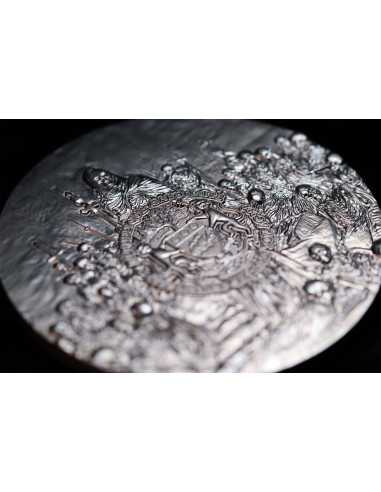 LETH The Forgetful River 2 Oz Silver Coin 2000 CFA Francs Gabon 2025 - Coins & More - Gabon