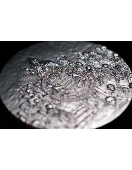 LETH The Forgetful River 2 Oz Silver Coin 2000 CFA Francs Gabon 2025 - Coins & More - Gabon