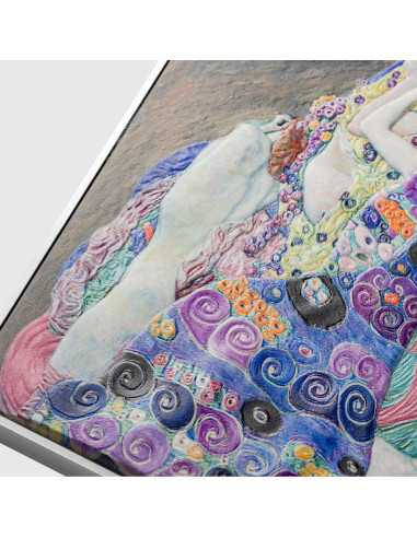 THE VIRGIN 1913 By Gustav Klimt Colored 2.5 Oz Silver & 120g Copper Coin 10000 Francs Chad 2024 - Coins & More - Tchad