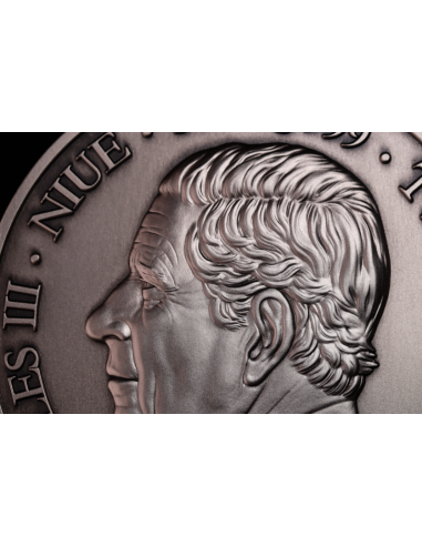 CANCER Twelve Zodiac Signs 5 Oz UV and Glow in Dark Silver Coin 12$ Dollars Niue 2024 - Coins & More - Chad