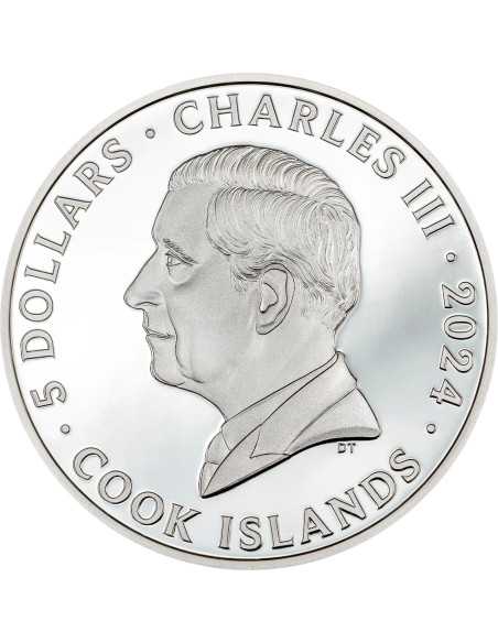KILLERS Iron Maiden 1 Oz Silver Coin 5$ Cook Islands 2024 - Coins & More - Cook Islands