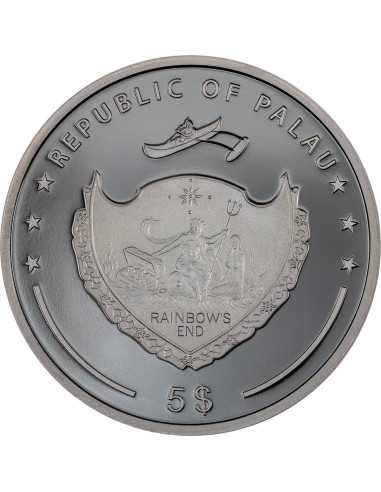 YIN AND YANG 1 Oz Silver Coin 5$ Palau 2024 - Coins & More - Palau