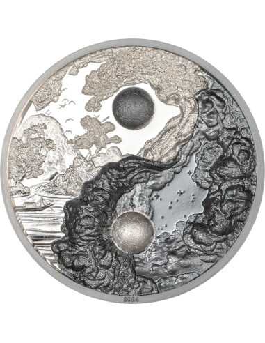YIN AND YANG 1 Oz Silver Coin 5$ Palau 2024 - Coins & More - Palau