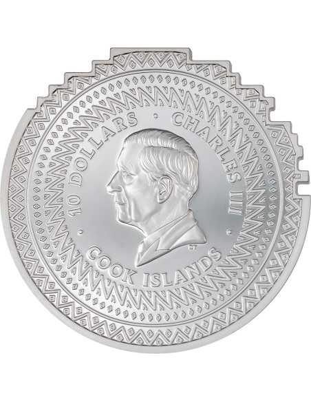 ELEPHANT Reconstruction 2 Oz Silver Coin 10$ Palau 2024 - Coins & More - Palau
