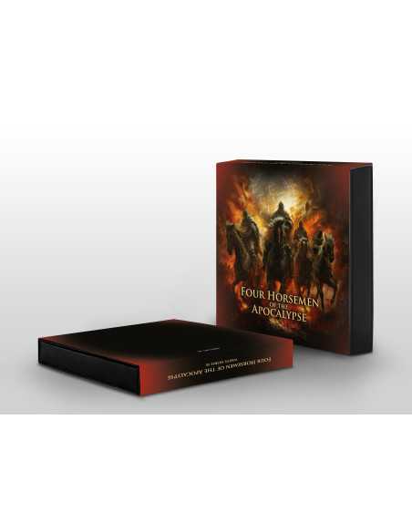 WHITE HORSE Four Horsemen Of The Apocalypse Space Red 1 Oz Silver Bullion Coin 5 Thalers 2023 - Coins & More - Plata