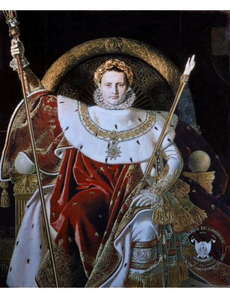 NAPOLEON CROSSING THE SWISS ALPS 1 Oz Silver Coin 1000 Francs Cameroon 2025 - Coins & More - Cameroun