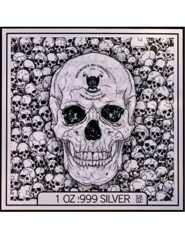 ANGELS OF DEATH 1 Oz Silver Coin 1000 Francs Cameroon 2025 - Coins & More - Kamerun