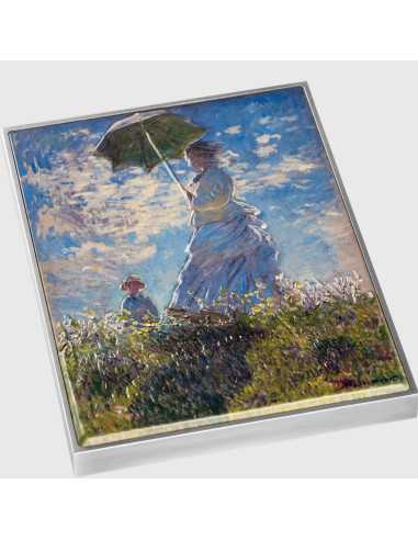 MADAME MONET AND HER SON 1875 By Claude Monet Colored 2.5 Oz Silver & 120g Copper Coin 10000 Francs Chad 2024 - Coins & More ...