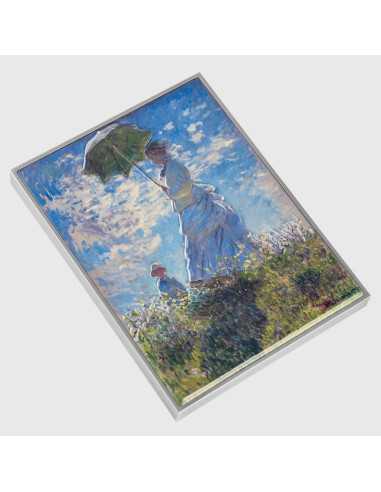 MADAME MONET AND HER SON 1875 By Claude Monet Colored 2.5 Oz Silver & 120g Copper Coin 10000 Francs Chad 2024 - Coins & More ...
