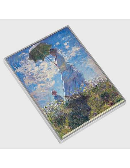 MADAME MONET AND HER SON 1875 By Claude Monet Colored 2.5 Oz Silver & 120g Copper Coin 10000 Francs Chad 2024 - Coins & More ...