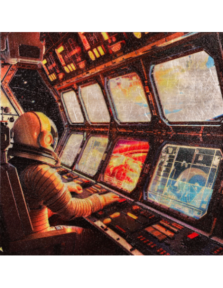 SPACE CONTROL Celestial Odyssey 1 Oz Silver Coin 1000 Francs Cameroon 2025 - Coins & More - Kamerun