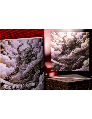 DEMONIC SAMURAI Demonic Warrior 1 Oz Silver Coin 1000 Francs Cameroon 2025 - Coins & More - Camerun