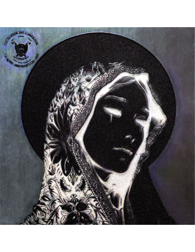 VEILED LAMENTATION : Tears of Scarlet 1 Oz Silver Coin 1000 Francs Cameroon 2025 - Coins & More - Camerun