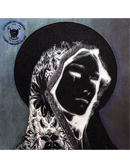 VEILED LAMENTATION : Tears of Scarlet 1 Oz Silver Coin 1000 Francs Cameroon 2025 - Coins & More - Camerun
