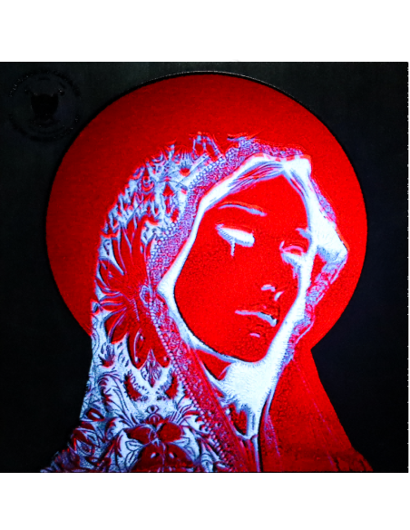 VEILED LAMENTATION : Tears of Scarlet 1 Oz Silver Coin 1000 Francs Cameroon 2025 - Coins & More - Camerun