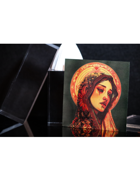 VEILED LAMENTATION : Tears of Scarlet 1 Oz Silver Coin 1000 Francs Cameroon 2025 - Coins & More - Camerun