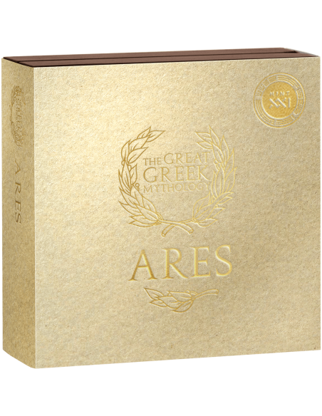 ARES The Great Greek Mythology 2 Oz Silver Coin 2000 Francs Cameroon 2024 - Coins & More - Cameroun