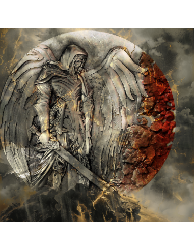SAINT GABRIEL Archangel 2 Oz Antique Silver Coin 2000 Francs Cameroon 2025 - Coins & More - Kamerun