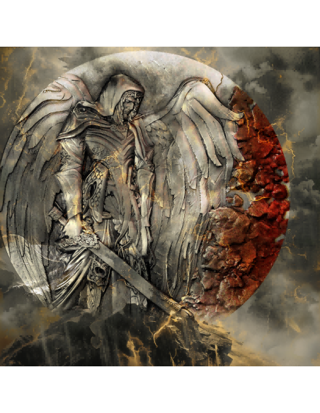 SAINT GABRIEL Archangel 2 Oz Antique Silver Coin 2000 Francs Cameroon 2025 - Coins & More - Kamerun