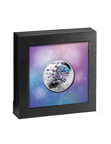 TREE OF LUCK (Moon) Silver Coin 1$ Dollar Niue 2024 - Coins & More - Niue