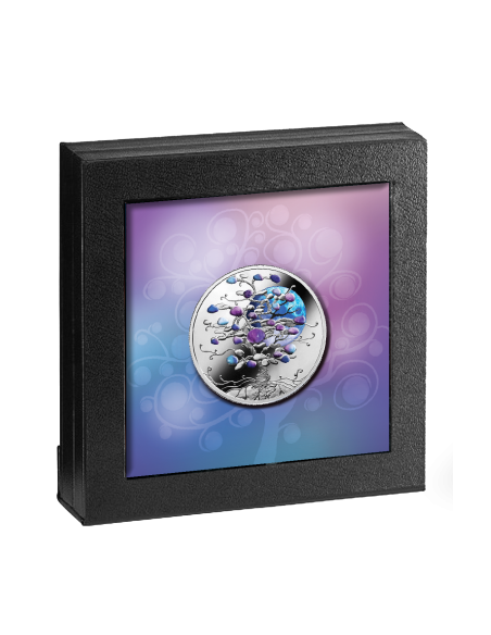 TREE OF LUCK (Moon) Silver Coin 1$ Dollar Niue 2024 - Coins & More - Niue